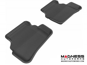 Mercedes Benz C-Class (W204) Sedan Floor Mat - Rear - Black by 3D MAXpider Mercedes Benz C-Class (W204) Sedan Floor Mat - Rear - Black by 3D MAXpider